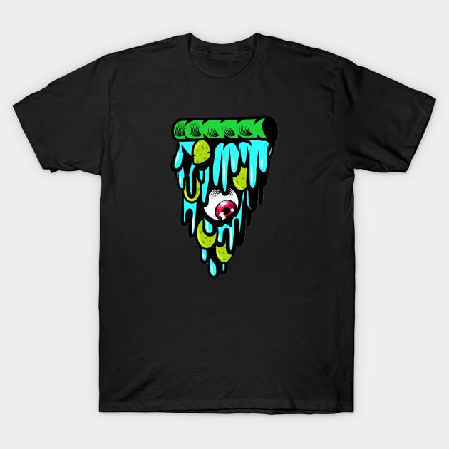 A Melting Pizza Graphic #2- unique and trending T-Shirt by roykhensin